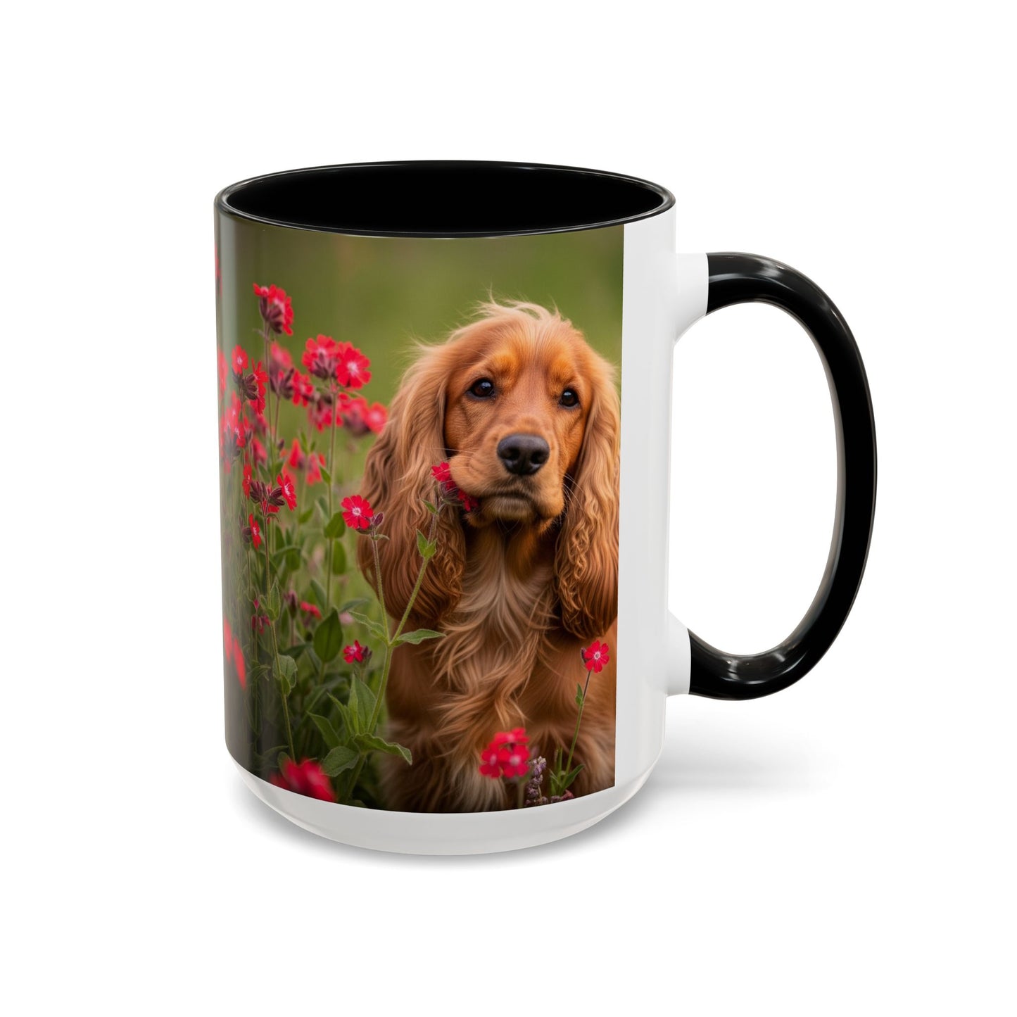 Cocker Spaniel Accent Coffee Mug - Perfect Gift for Dog Lovers