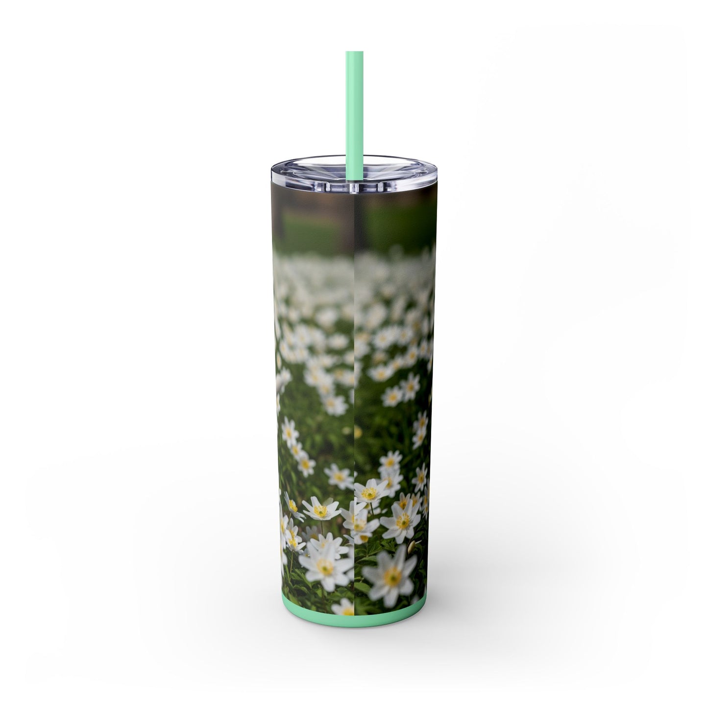 Bull Terrier Tumbler with Straw, 20oz
