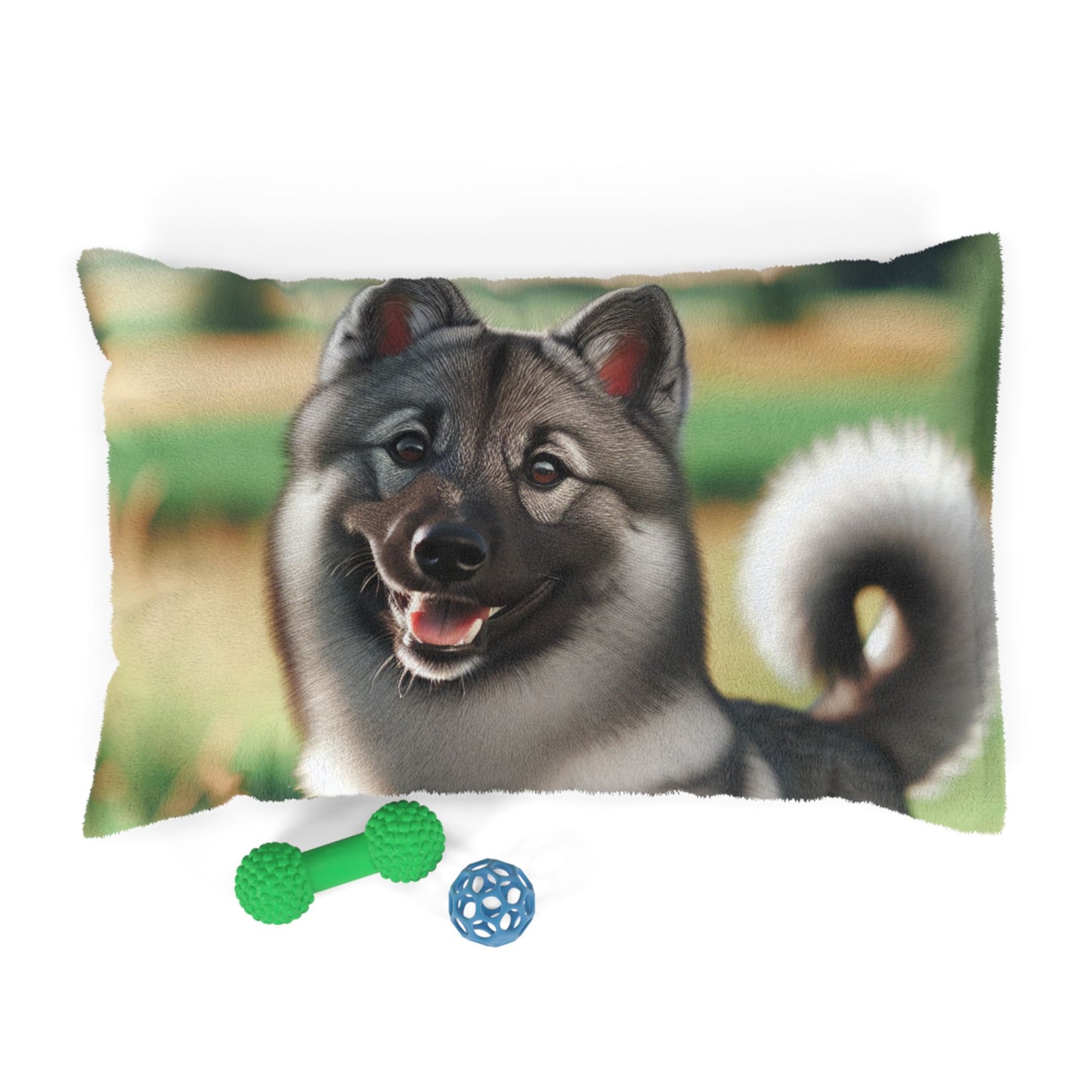 Norwegian Elkhound Pet Bed