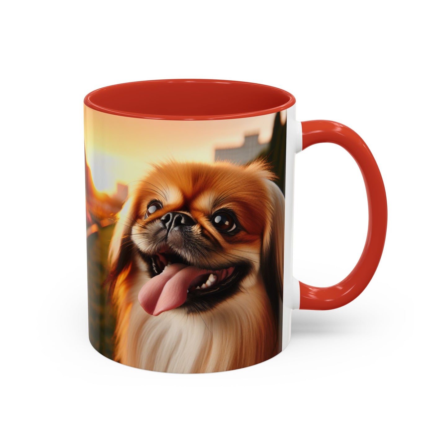 Pekingese Accent Coffee Mug - Perfect Gift for Dog Lovers