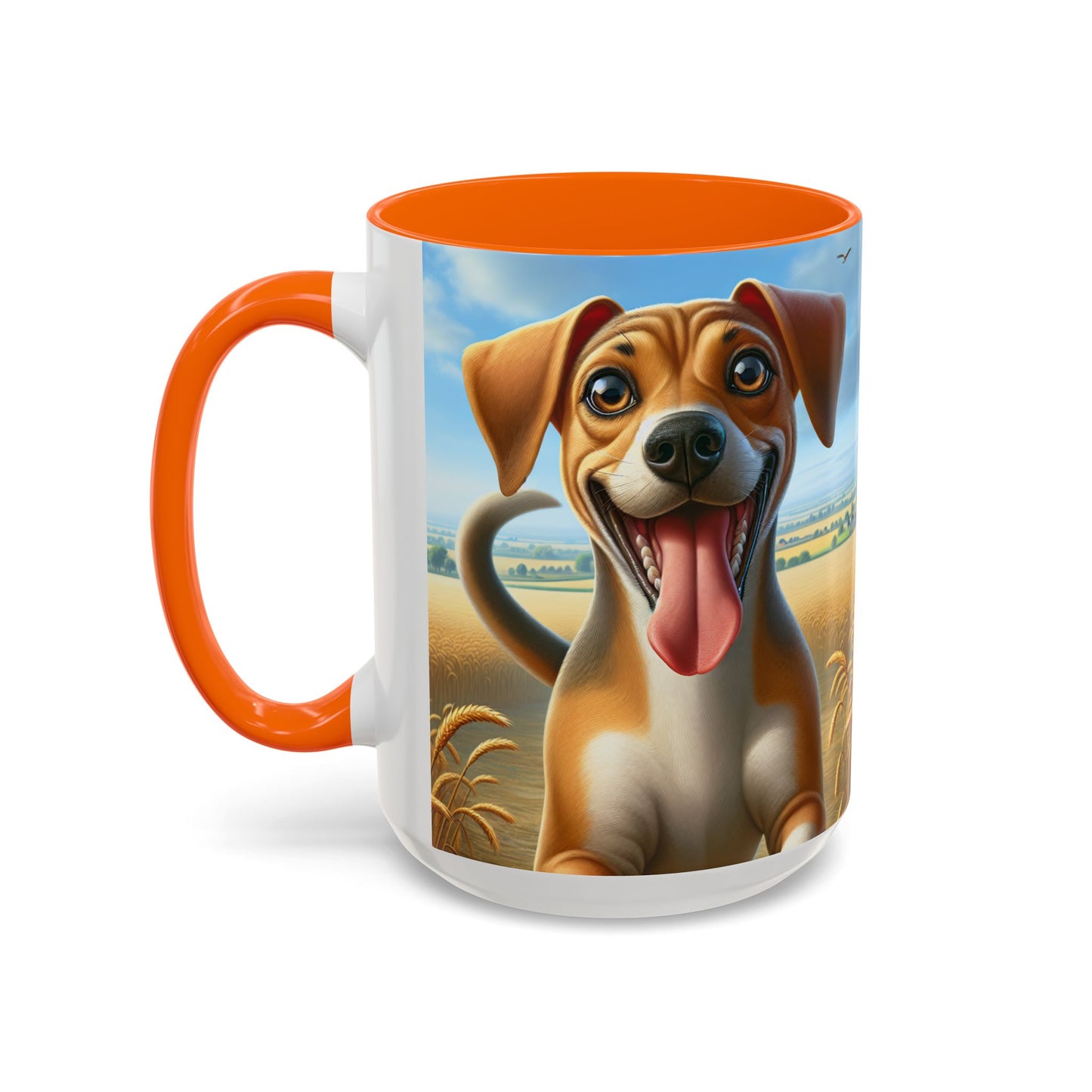 Banjara Hound Accent Coffee Mug - Perfect Gift for Dog Lovers
