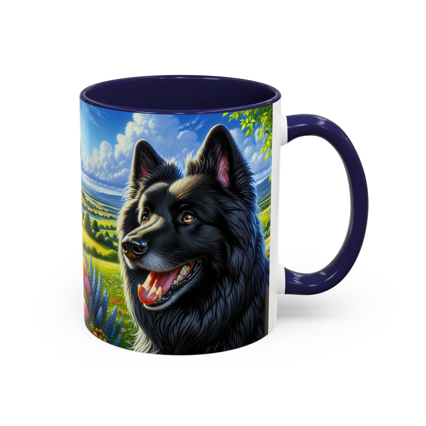 Croatian Sheepdog Accent Coffee Mug - Perfect Gift for Dog Lovers
