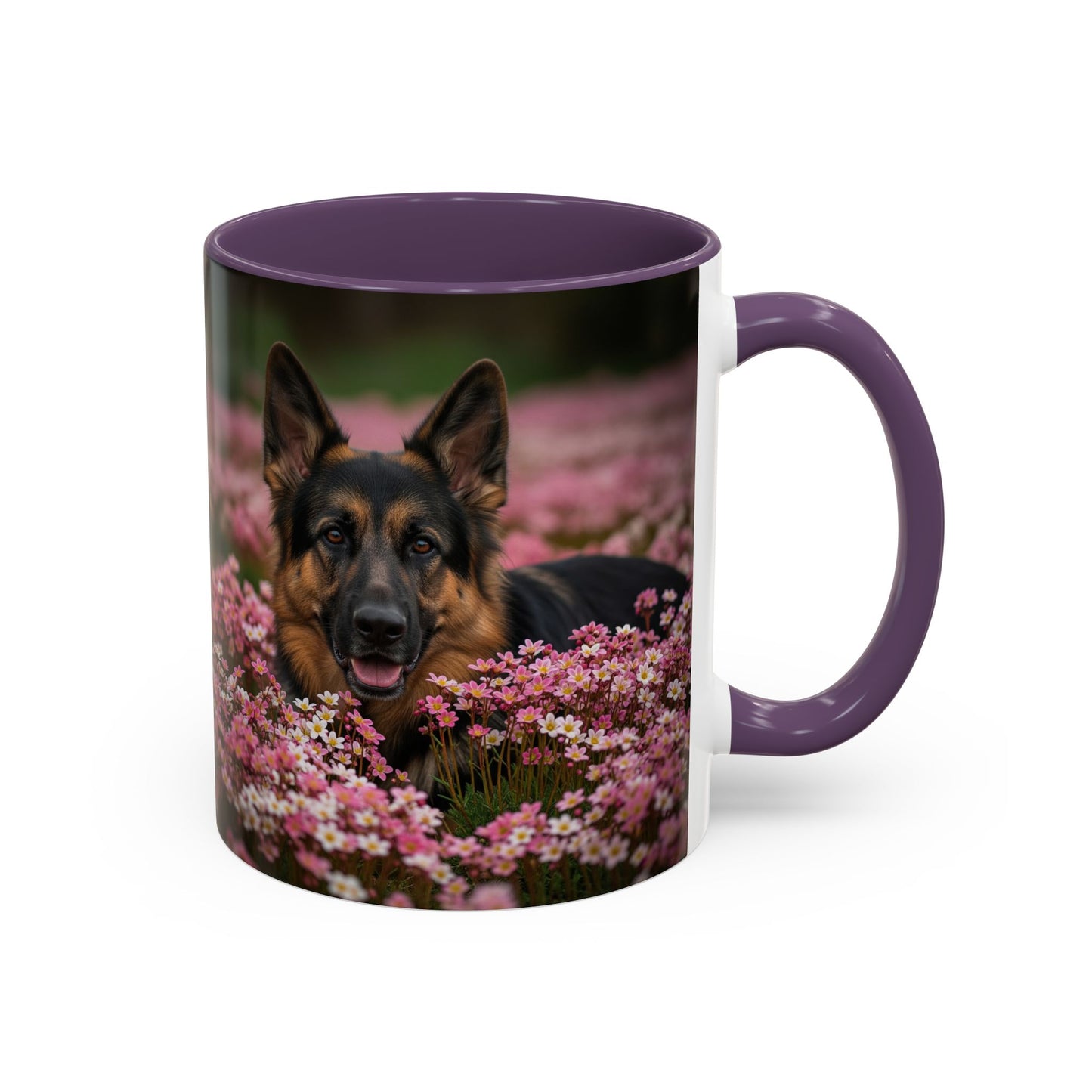 German Shepherd Accent Coffee Mug - Perfect Gift for Dog Lovers