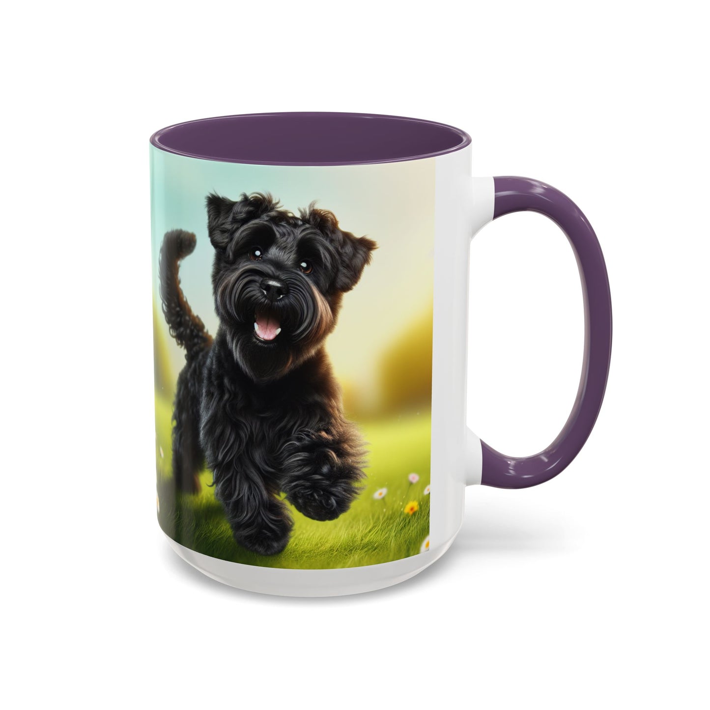 Russian Black Terrier Accent Coffee Mug - Perfect Gift for Dog Lovers
