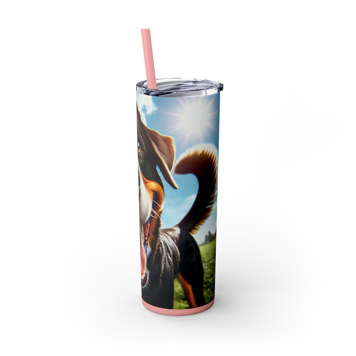 Greater Swiss Mountain Dog Tumbler with Straw, 20oz