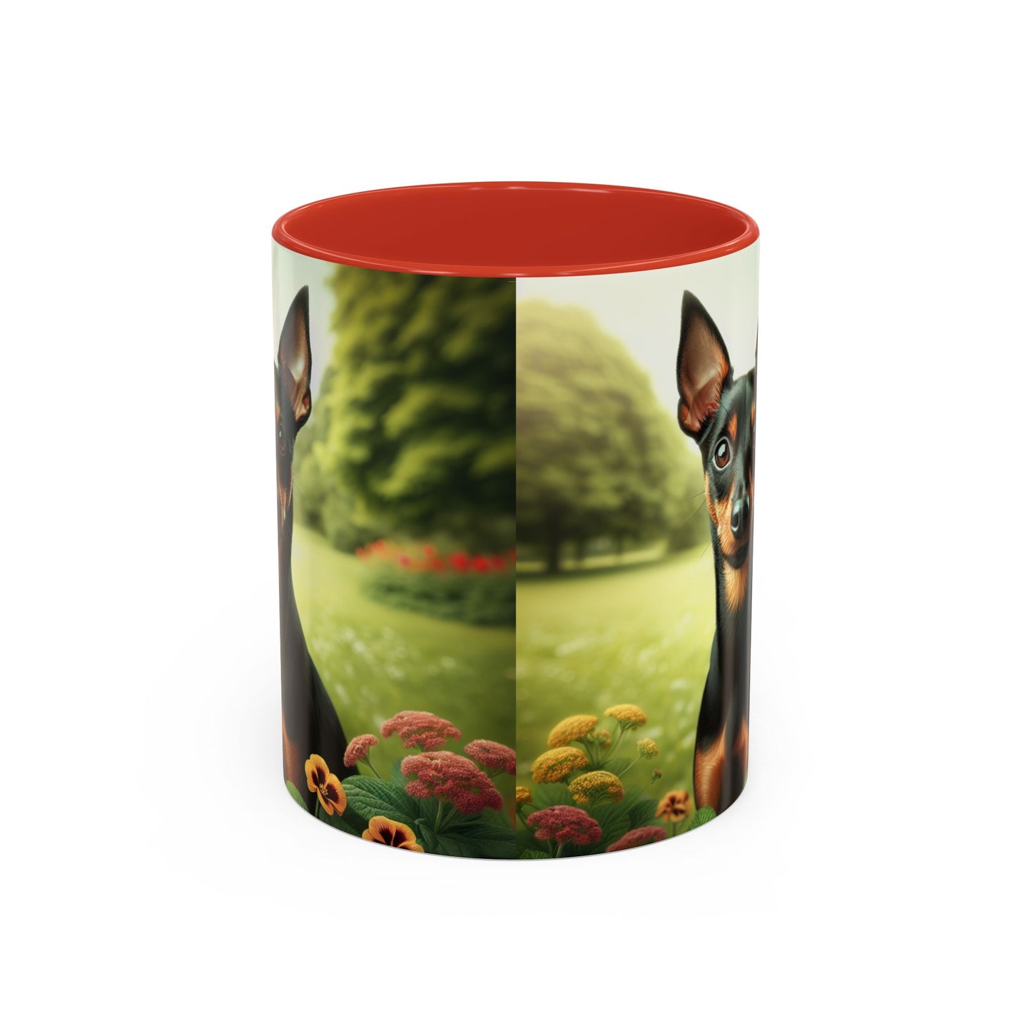 Manchester Terrier Accent Coffee Mug - Perfect Gift for Dog Lovers