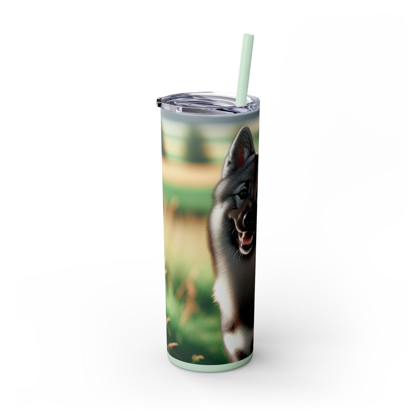 Norwegian Elkhound Tumbler with Straw, 20oz
