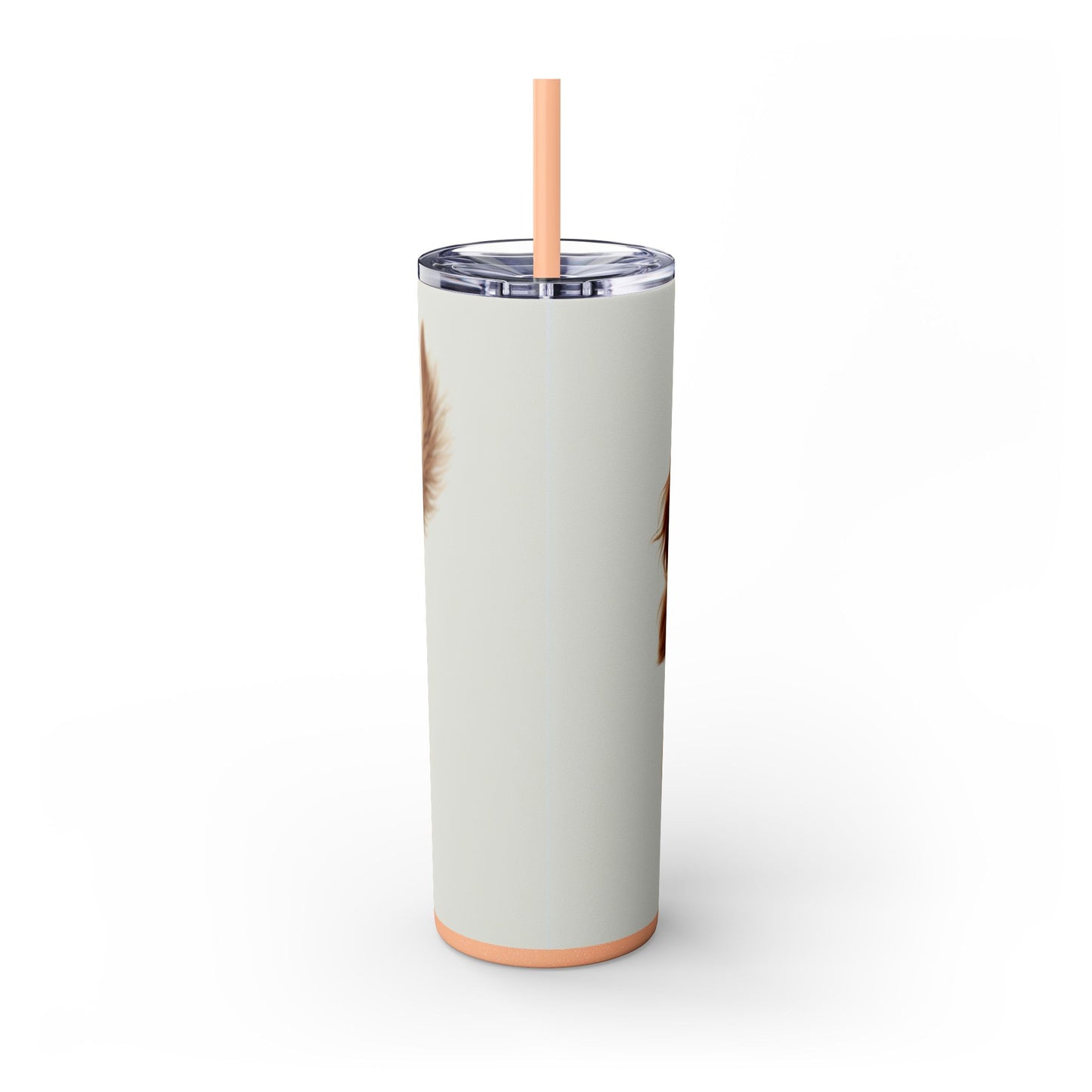Italian Spinone Tumbler with Straw, 20oz