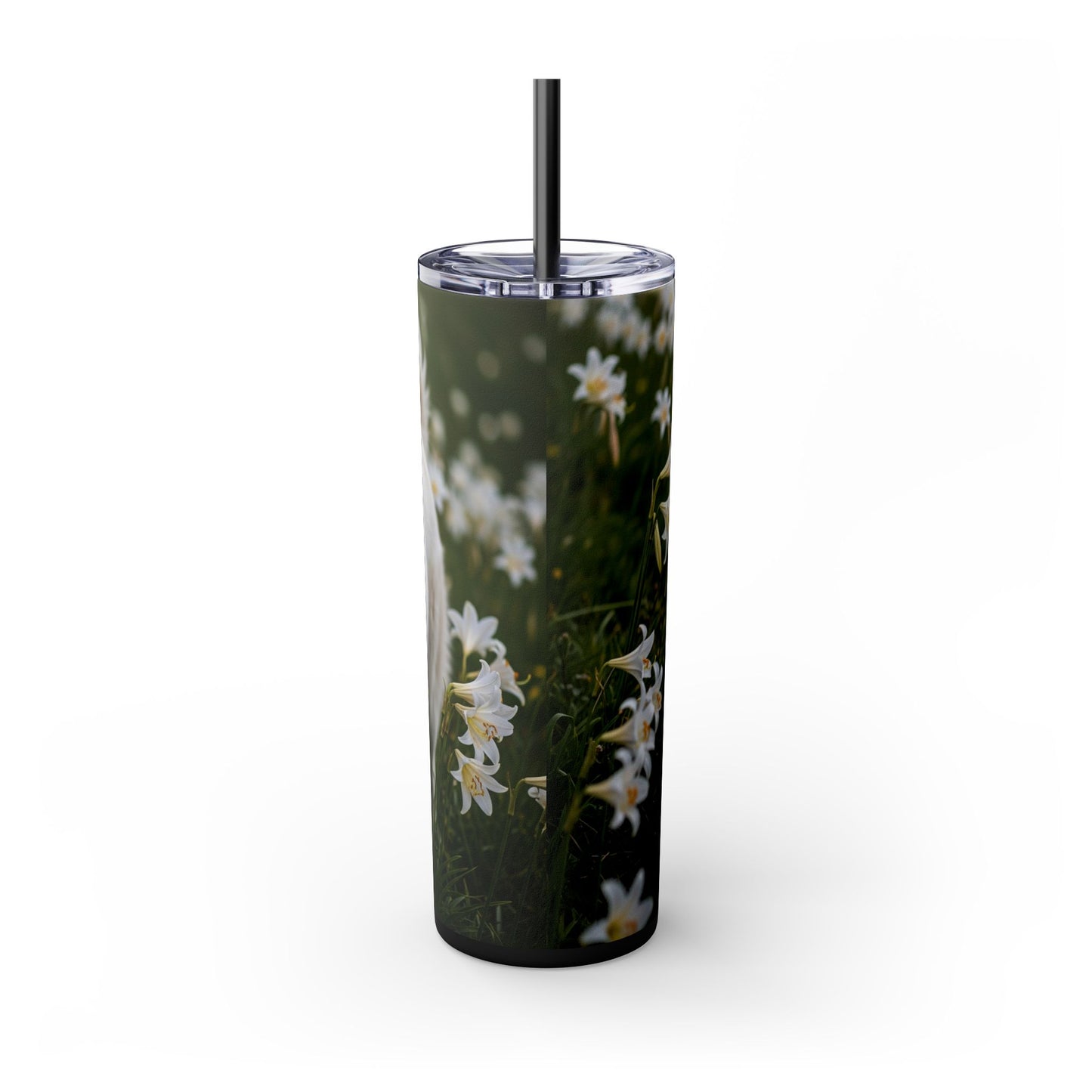 Pyrenean Shepherd Tumbler with Straw, 20oz
