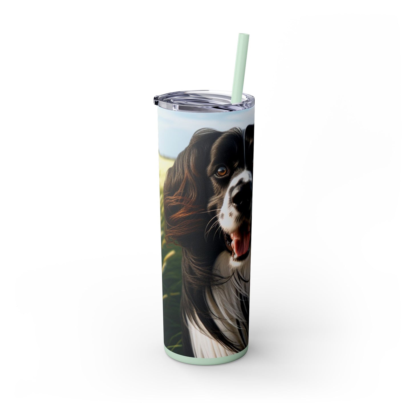 Large Munsterlander Tumbler with Straw, 20oz