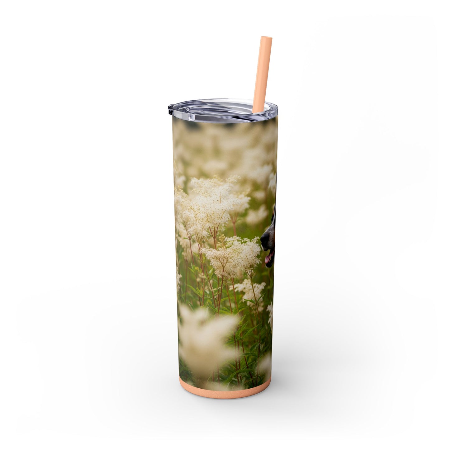 Lancashire Heeler Tumbler with Straw, 20oz