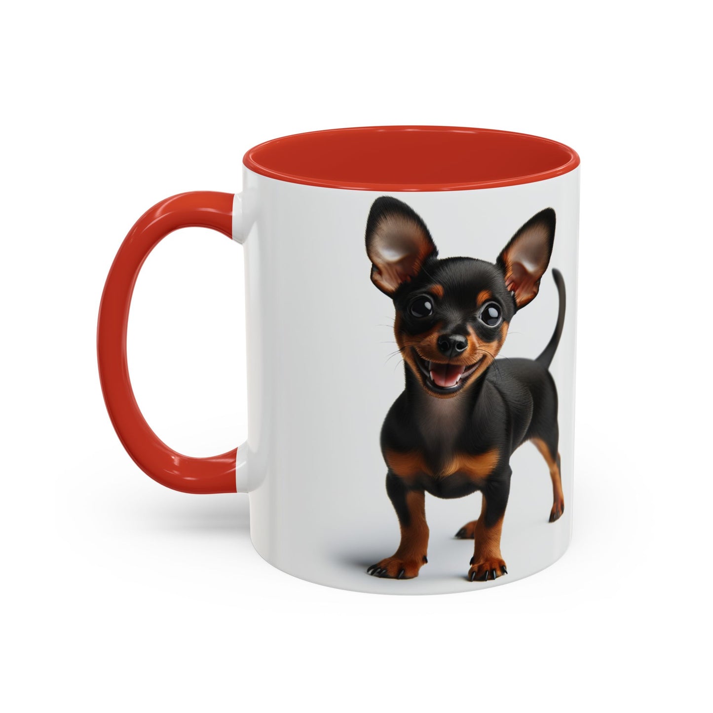 Miniature Pinscher Accent Coffee Mug - Perfect Gift for Dog Lovers