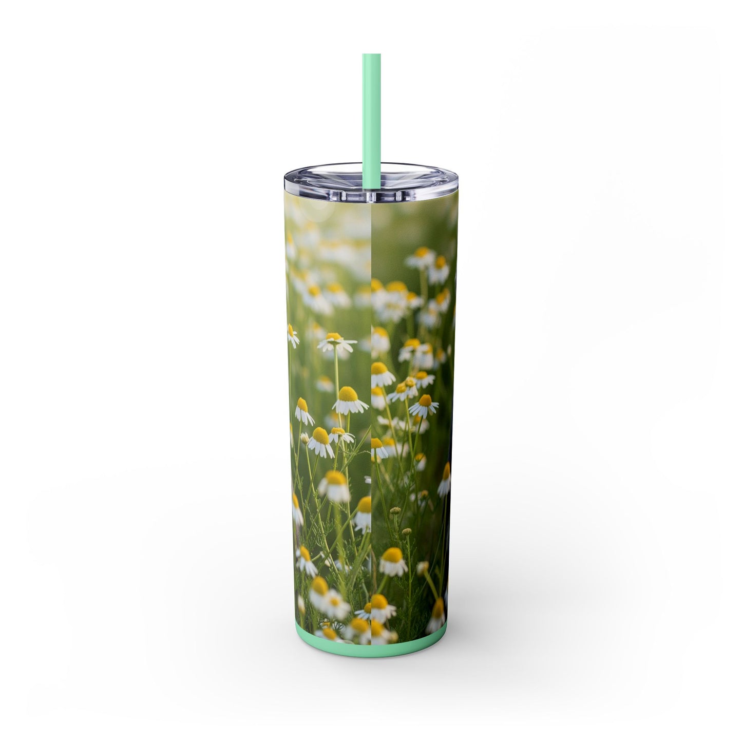 Miniature Schnauzer Skinny Tumbler with Straw, 20oz