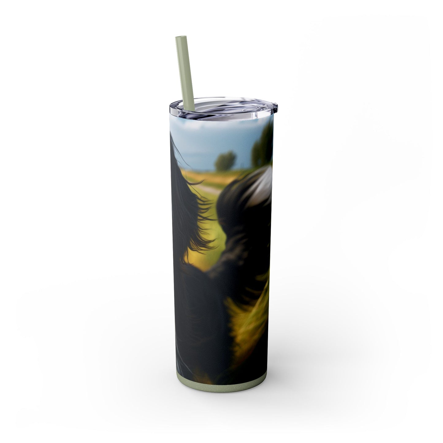 Large Munsterlander Tumbler with Straw, 20oz