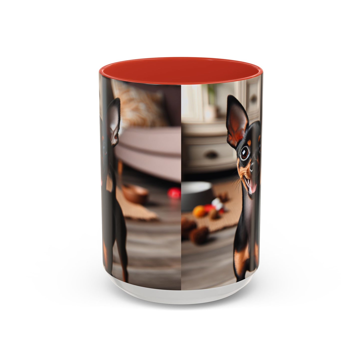 English Toy Terrier Accent Coffee Mug - Perfect Gift for Dog Lovers