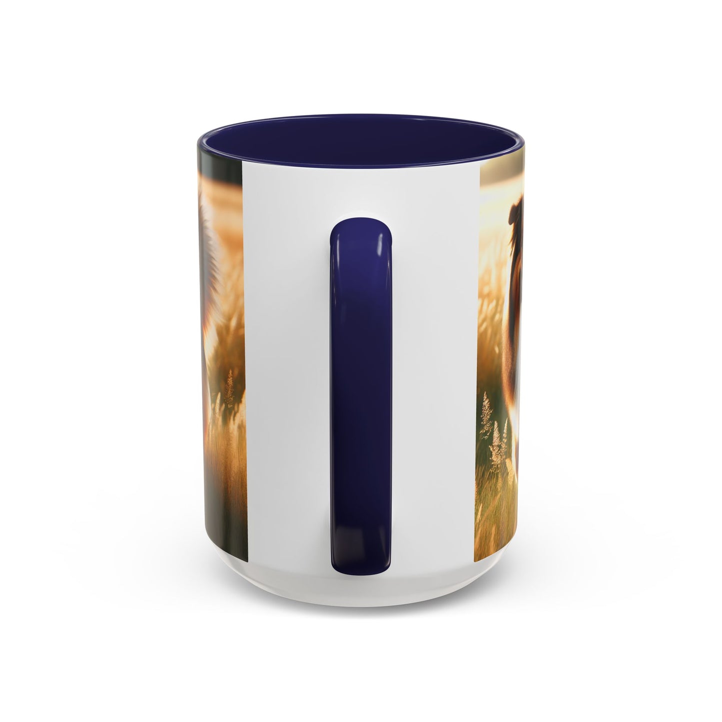 Bohemian Shepherd Accent Coffee Mug - Perfect Gift for Dog Lovers