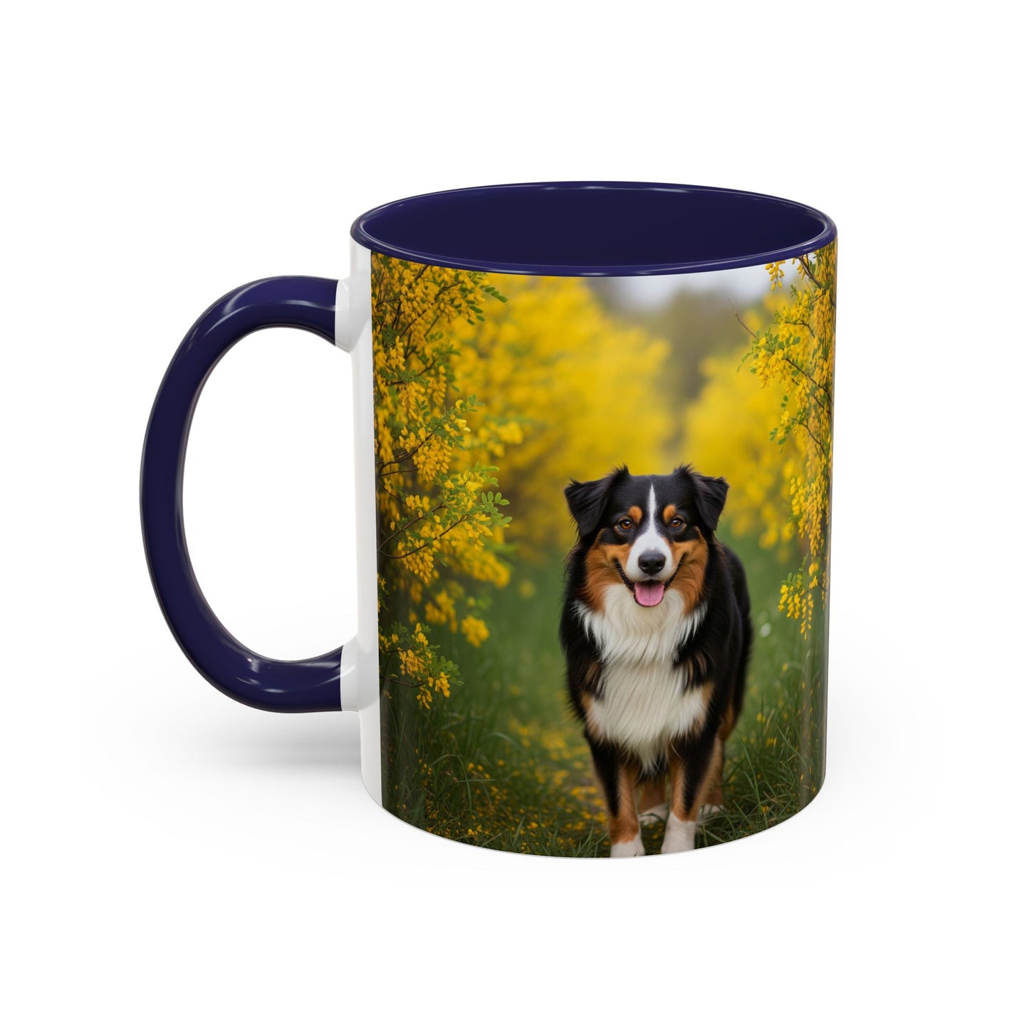 Australian Shepherd Accent Coffee Mug - Perfect Gift for Dog Lovers