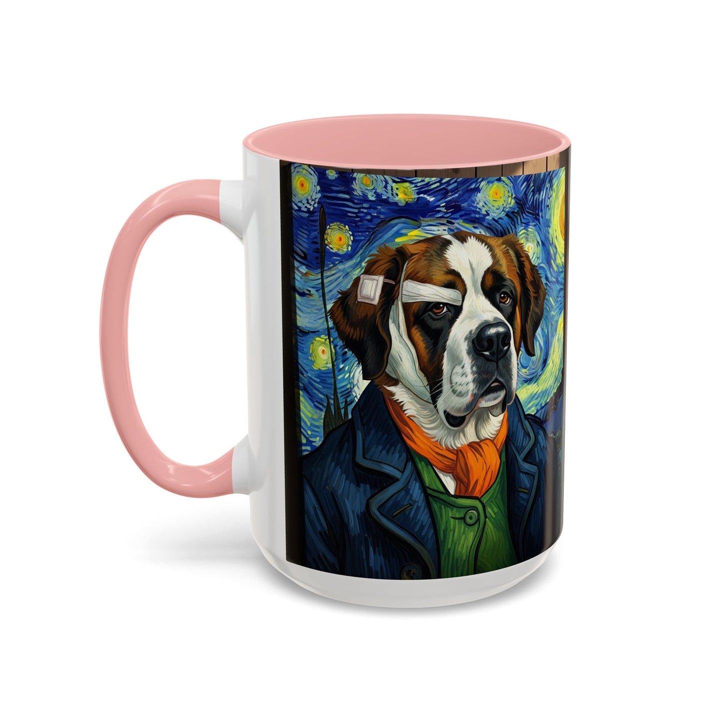 Saint Bernard Accent Coffee Mug - Perfect Gift for Dog Lovers