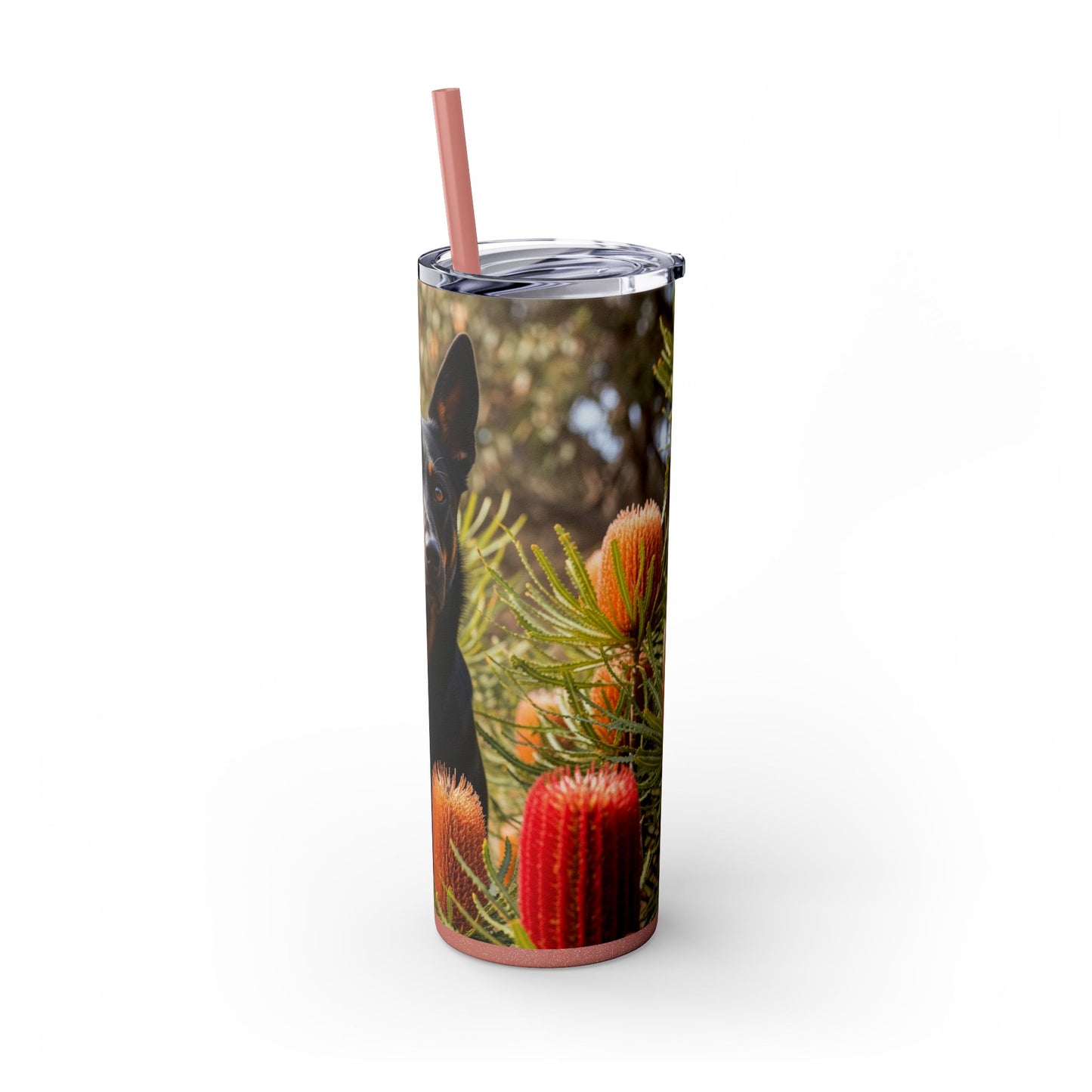 Working Kelpie Tumbler with Straw, 20oz