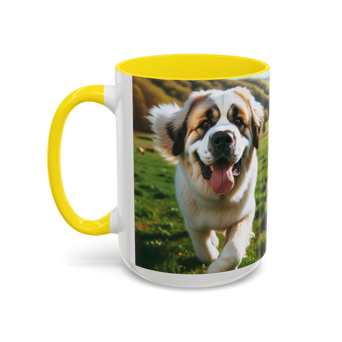 Pyrenean Mastiff Accent Coffee Mug - Perfect Gift for Dog Lovers