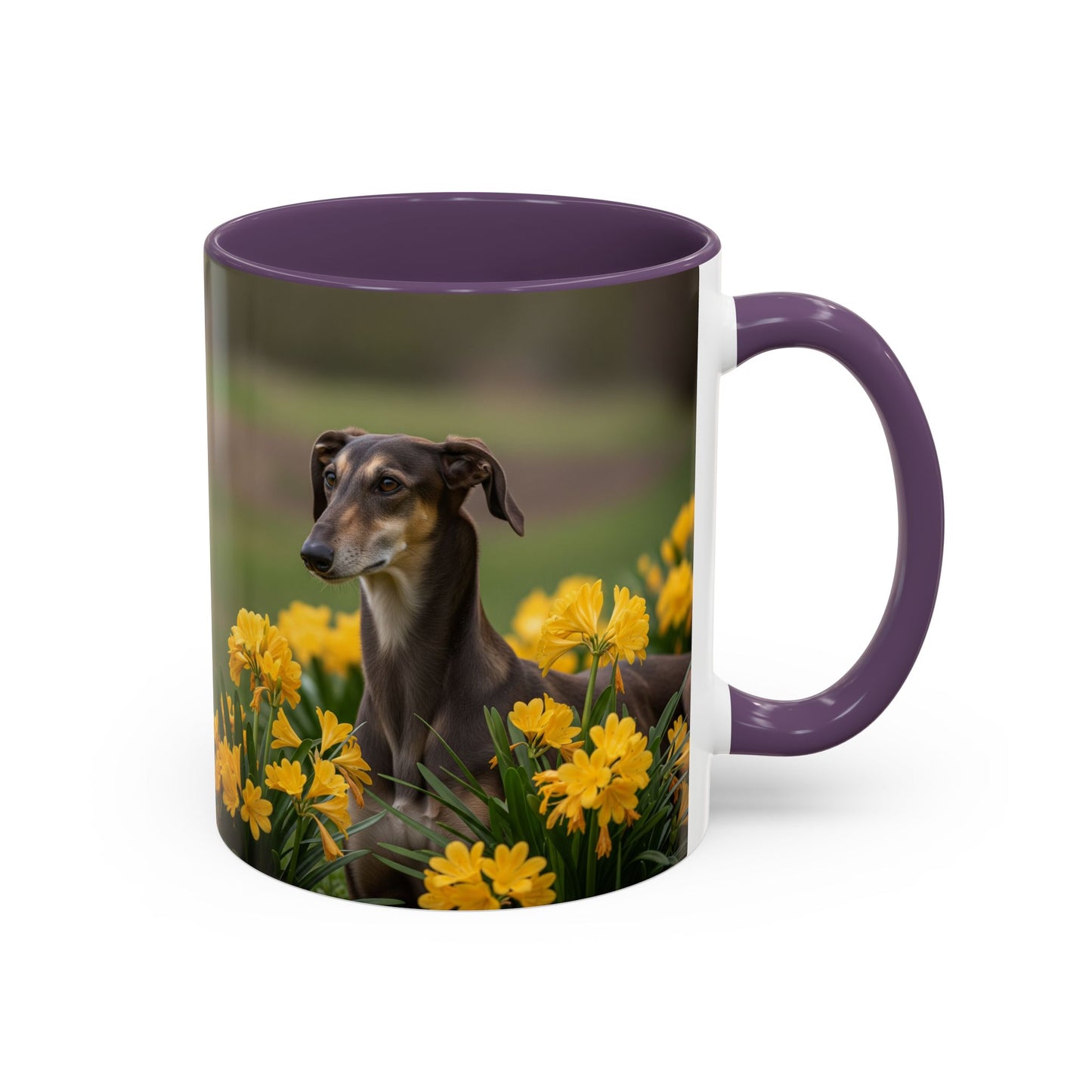 Sloughi Accent Coffee Mug - Perfect Gift for Dog Lovers