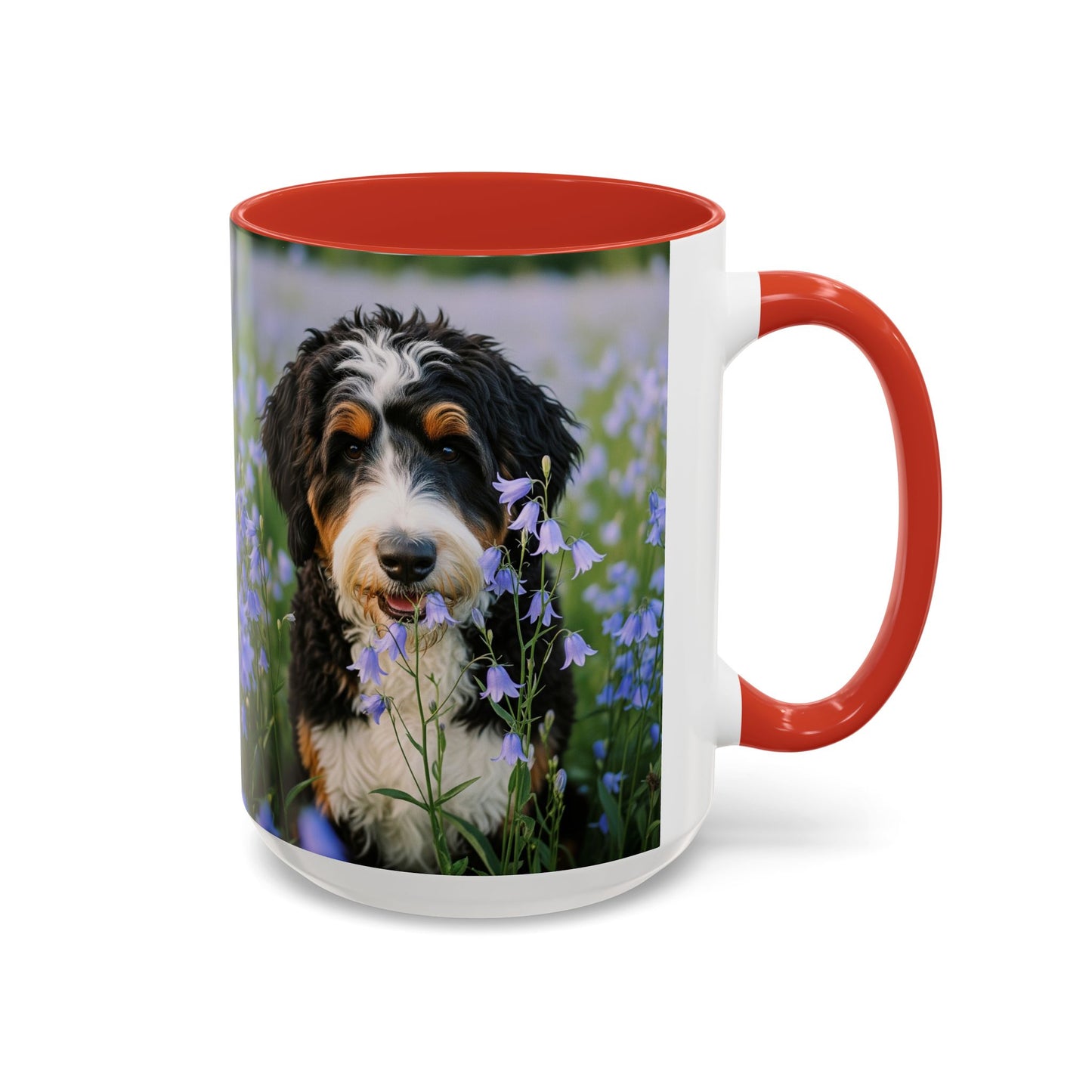 Bernedoodle Accent Coffee Mug - Perfect Gift for Dog Lovers