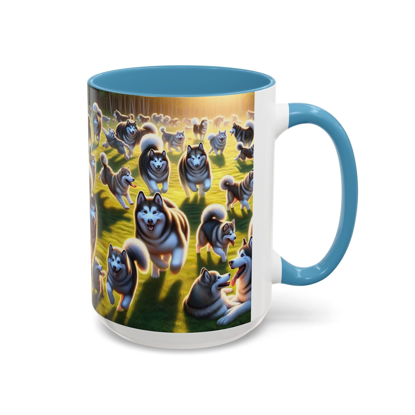 Alaskan Malamute Accent Coffee Mug - Perfect Gift for Dog Lovers