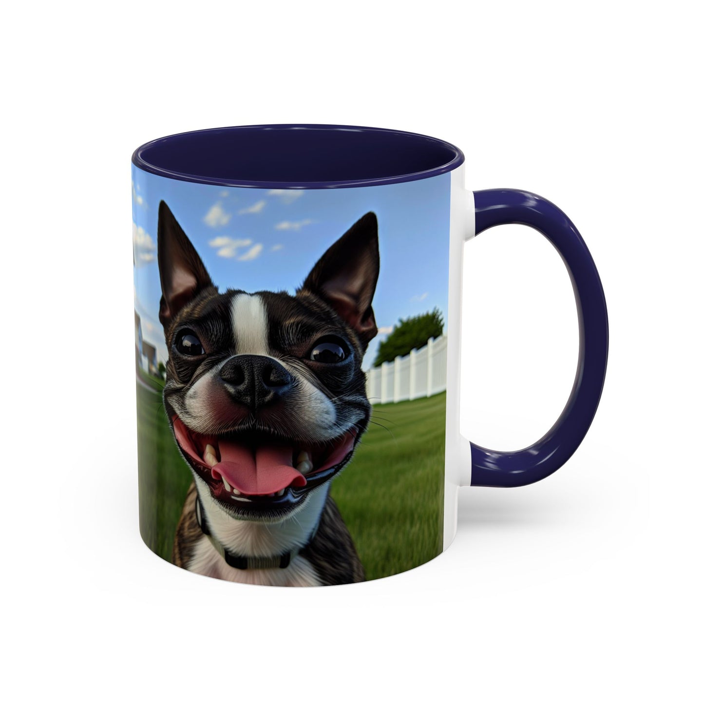 Boston Terrier Accent Coffee Mug - Perfect Gift for Dog Lovers