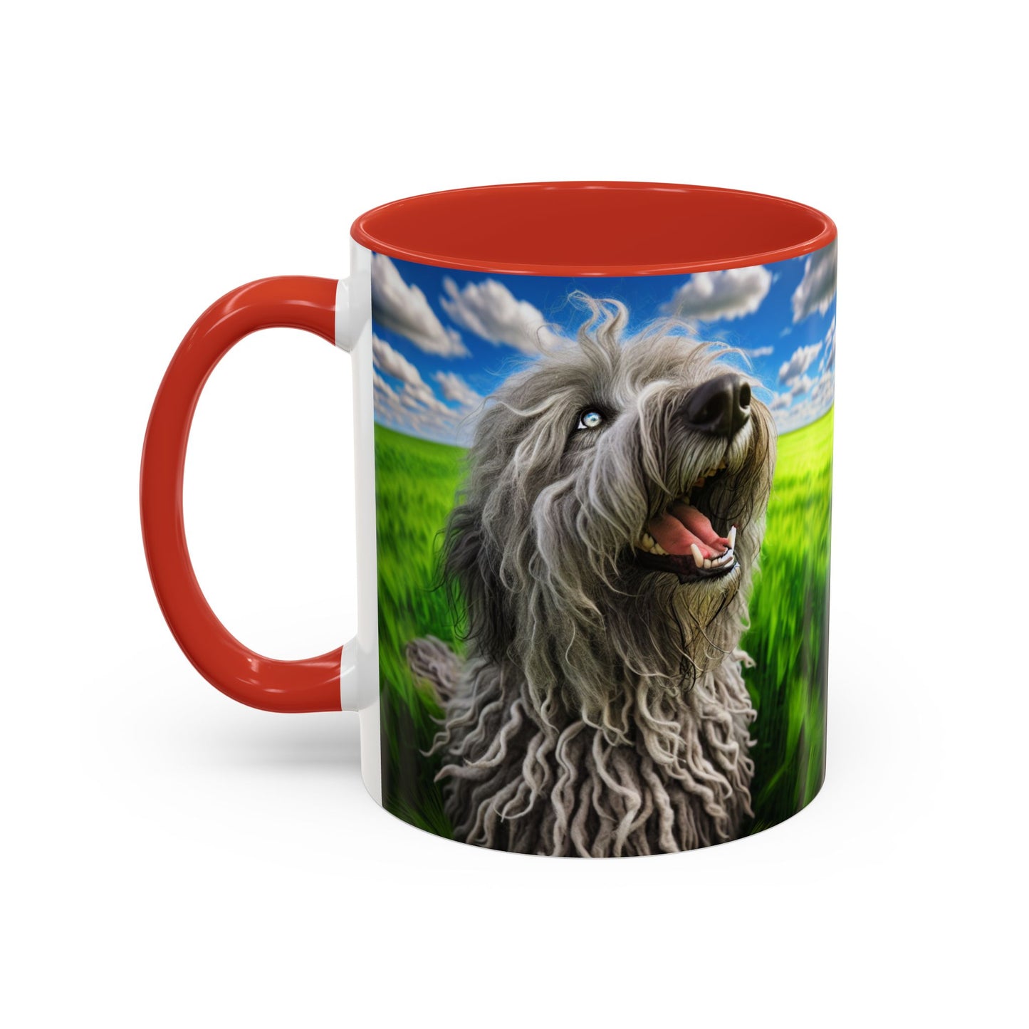 Bergamasco Shepherd Dog Accent Coffee Mug - Perfect Gift for Dog Lovers