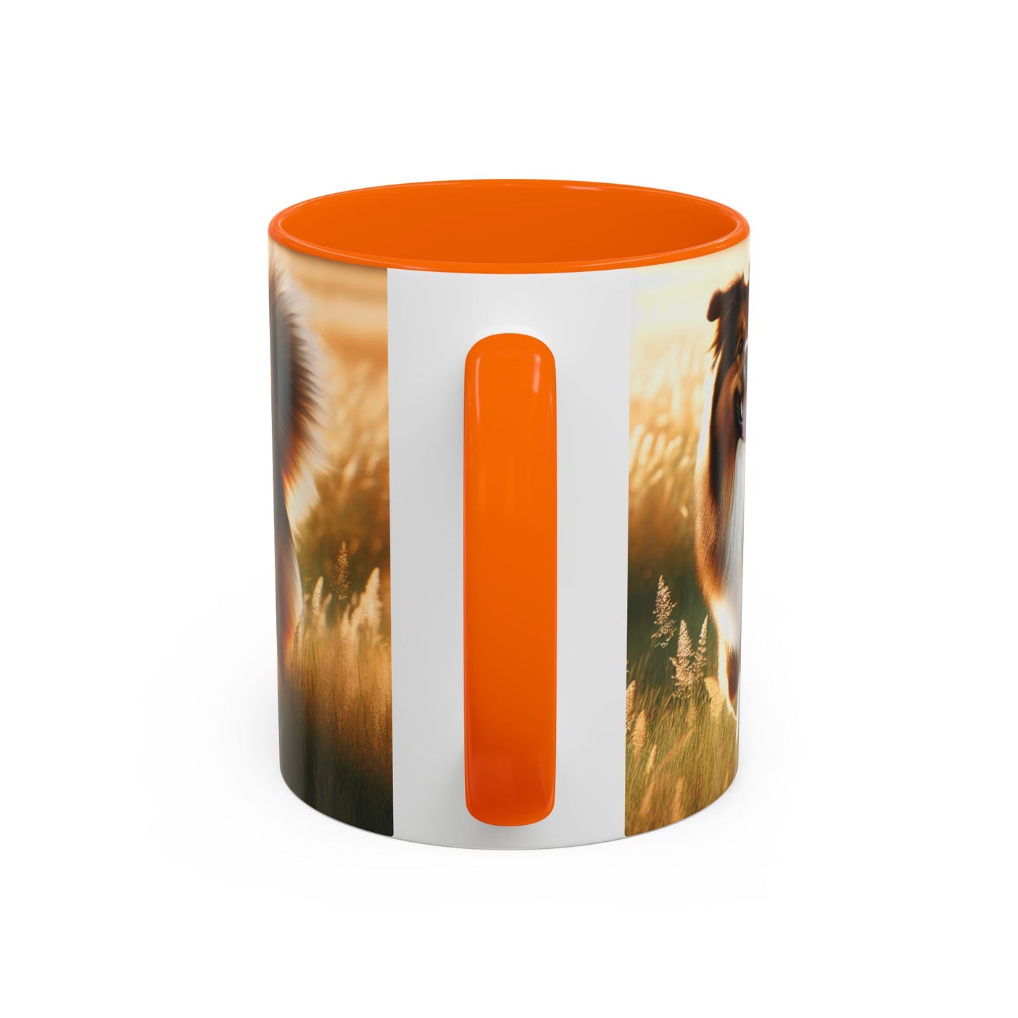 Bohemian Shepherd Accent Coffee Mug - Perfect Gift for Dog Lovers