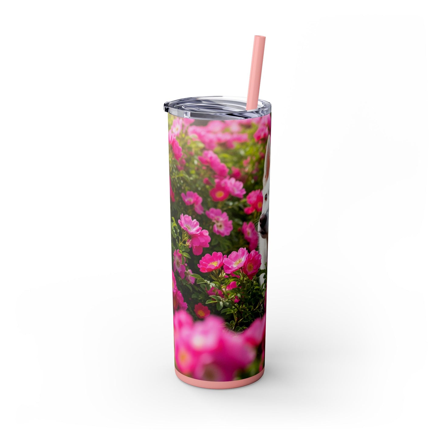 Norrbottenspets Skinny Tumbler with Straw, 20oz