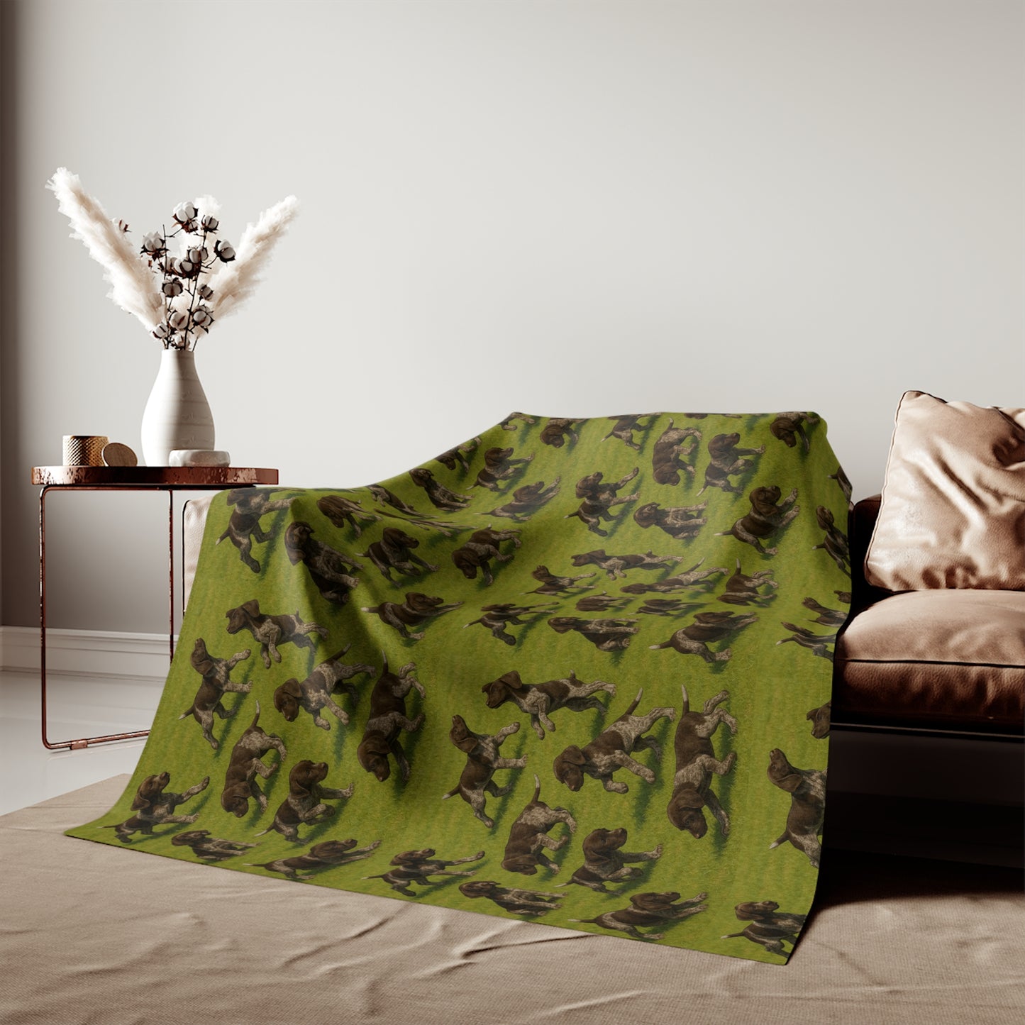 German Shorthaired Pointer puppies Sweatshirt Blanket