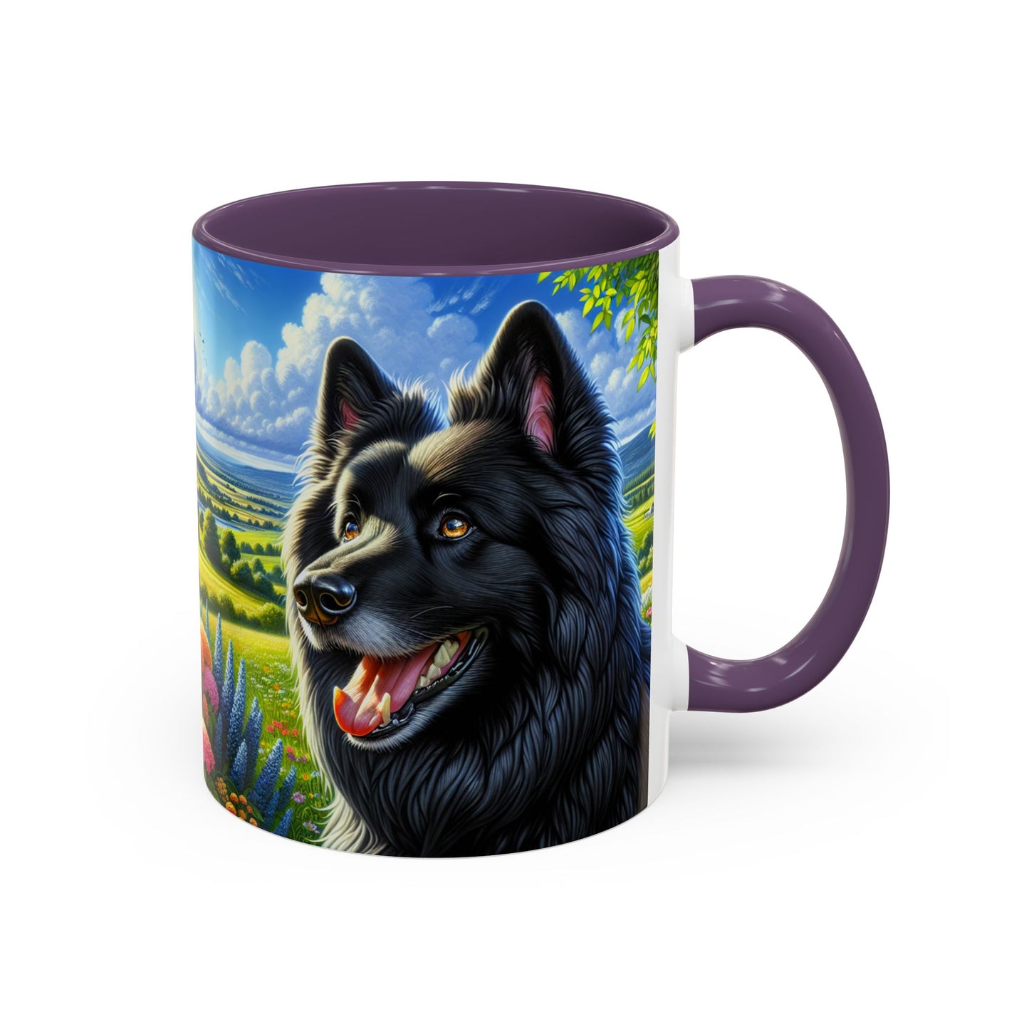 Croatian Sheepdog Accent Coffee Mug - Perfect Gift for Dog Lovers