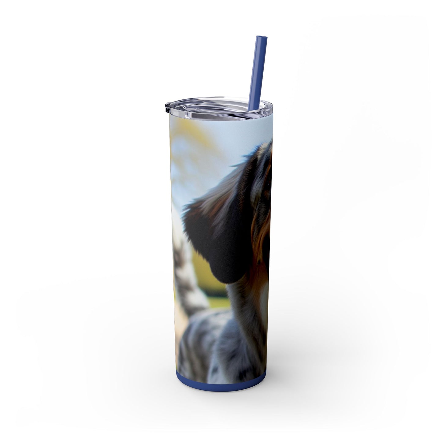 Braque Francais Pyrenean Tumbler with Straw, 20oz