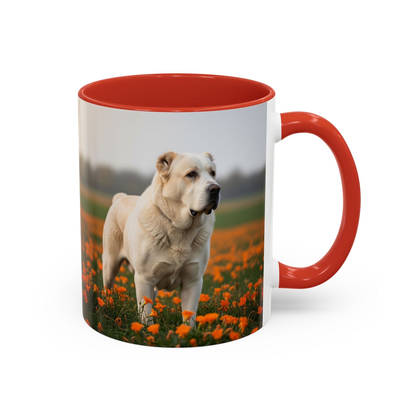 Central Asian Shepherd Dog Accent Coffee Mug - Perfect Gift for Dog Lovers