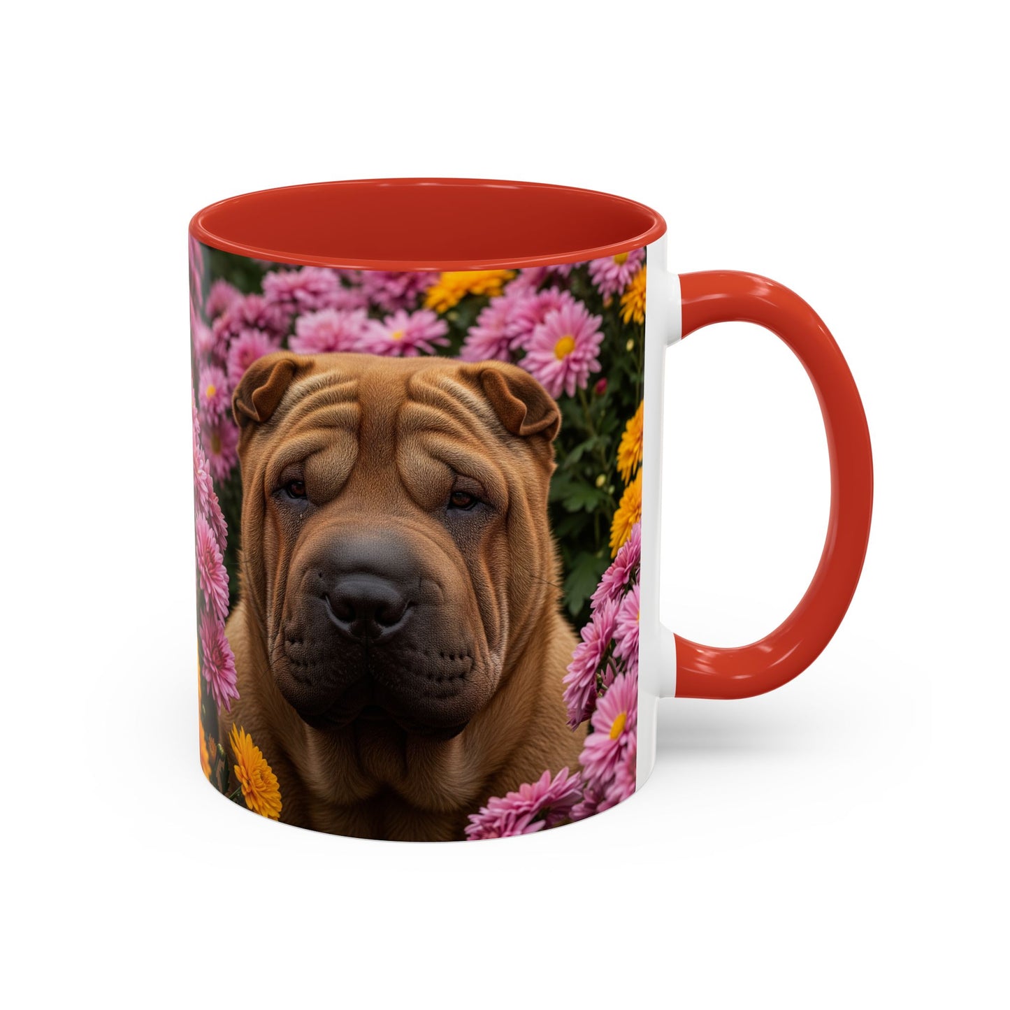 Shar-Pei Accent Coffee Mug - Perfect Gift for Dog Lovers
