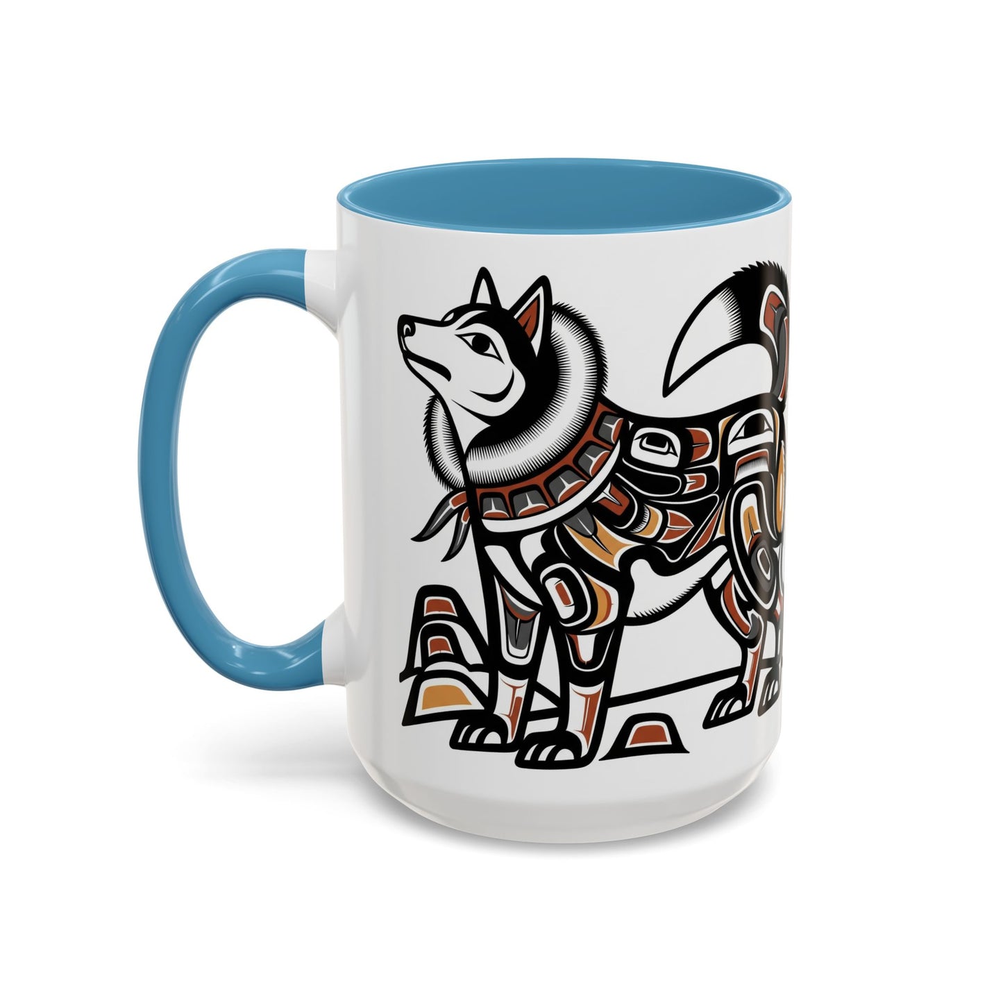 Siberian Husky Accent Coffee Mug - Perfect Gift for Dog Lovers