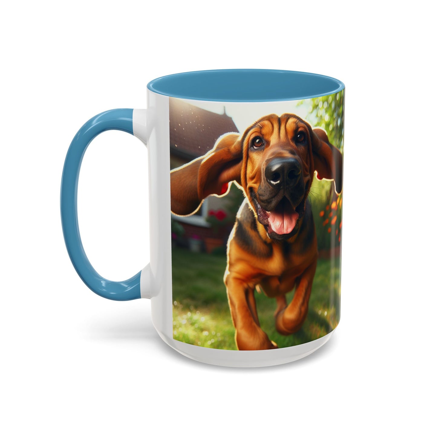 Bloodhound Accent Coffee Mug - Perfect Gift for Dog Lovers