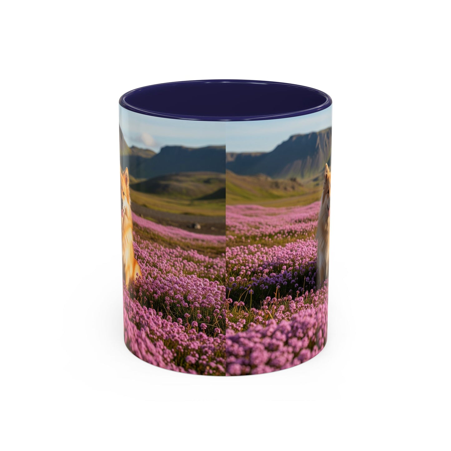 Icelandic Sheepdog Accent Coffee Mug - Perfect Gift for Dog Lovers