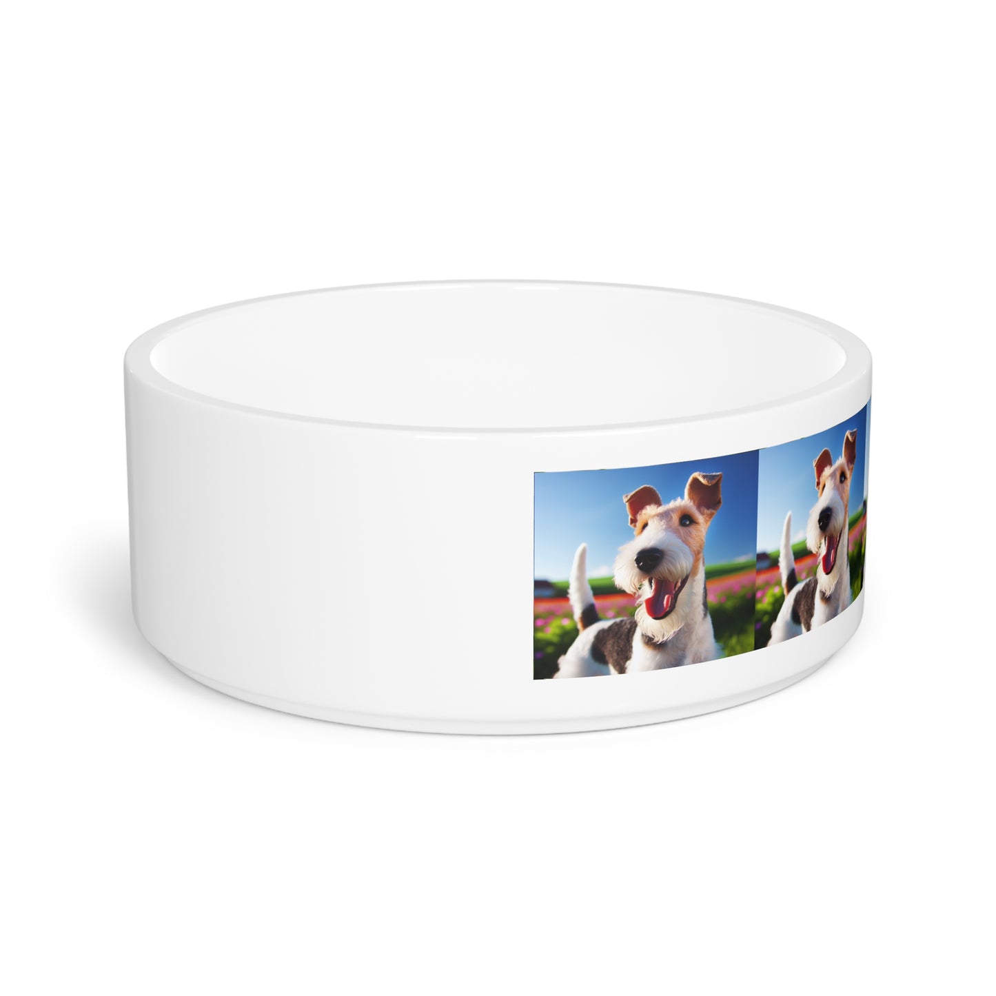 Wire Fox Terrier Pet Bowl