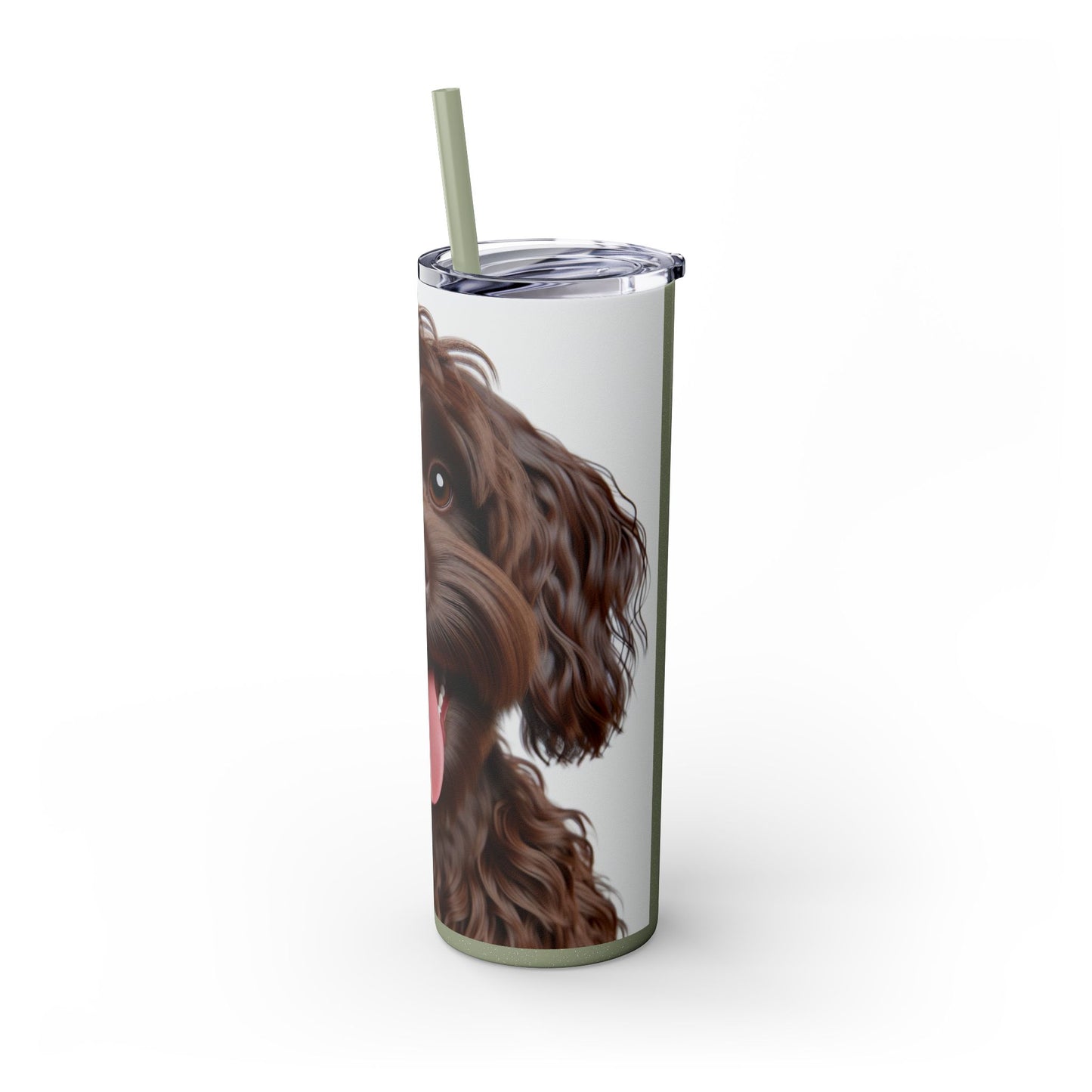 Pont-Audemer Spaniel Tumbler with Straw, 20oz