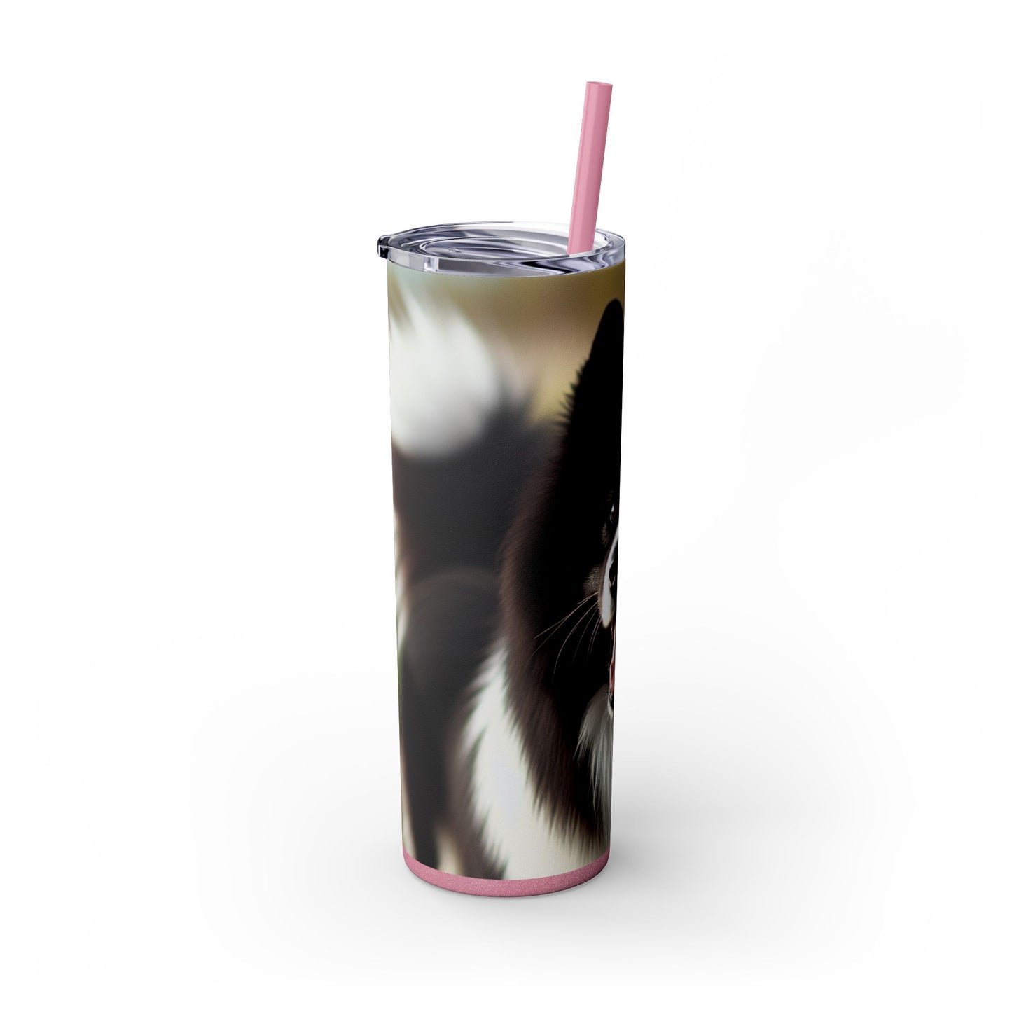 Karelian Bear Dog Tumbler with Straw, 20oz