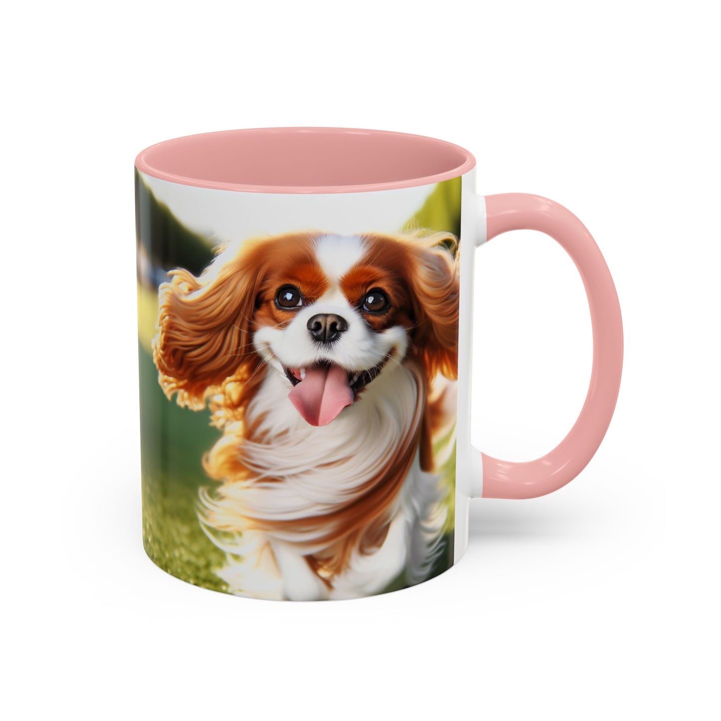 Cavalier King Charles Spaniel Accent Coffee Mug - Perfect Gift for Dog Lovers