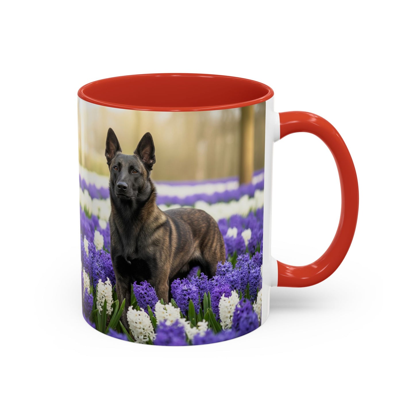 Dutch Shepherd Dog Accent Coffee Mug - Perfect Gift for Dog Lovers