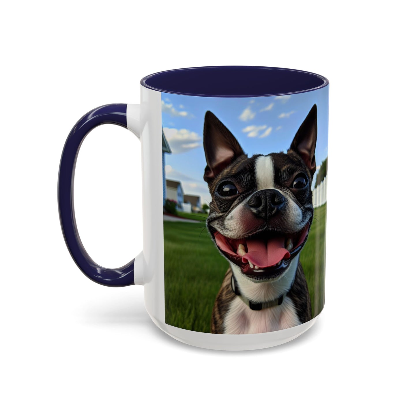 Boston Terrier Accent Coffee Mug - Perfect Gift for Dog Lovers