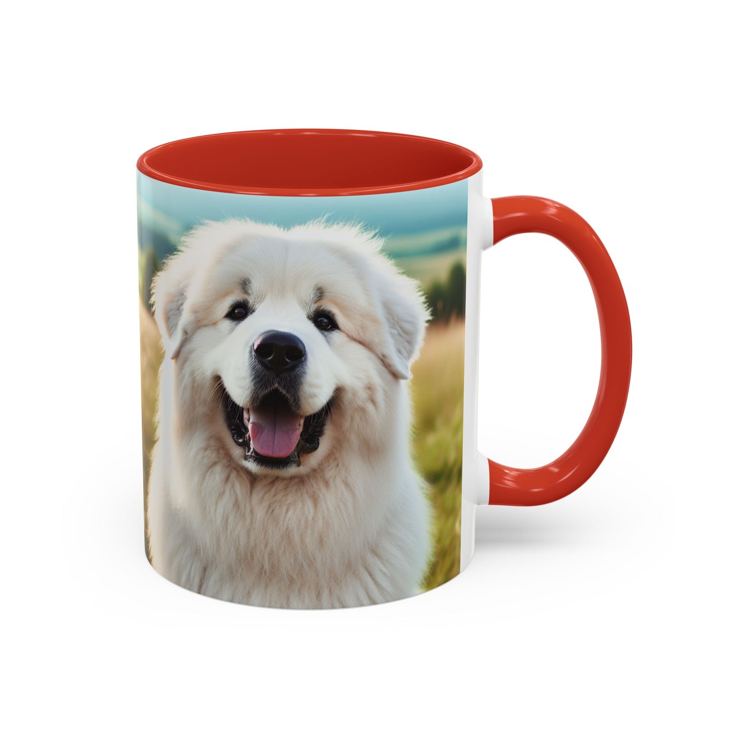 Great Pyrenees Accent Coffee Mug - Perfect Gift for Dog Lovers