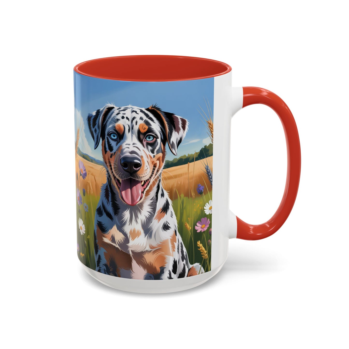 Catahoula Leopard Dog Accent Coffee Mug - Perfect Gift for Dog Lovers