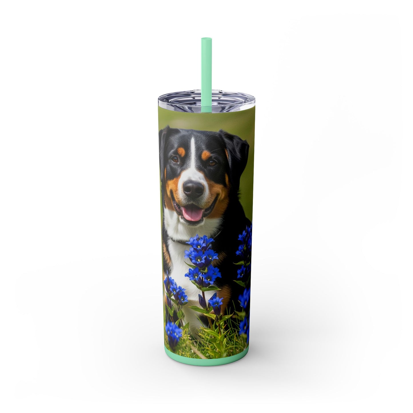 Appenzeller Sennenhund Tumbler with Straw, 20oz