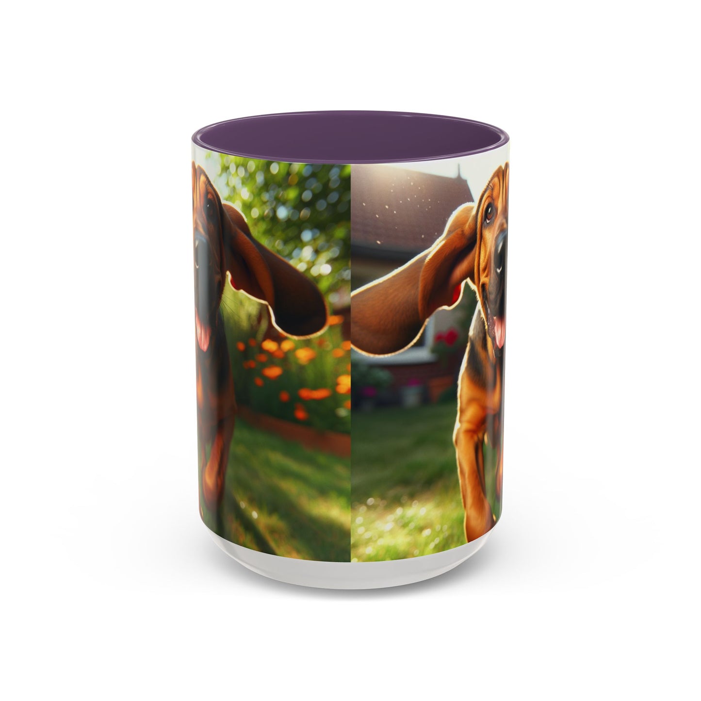 Bloodhound Accent Coffee Mug - Perfect Gift for Dog Lovers
