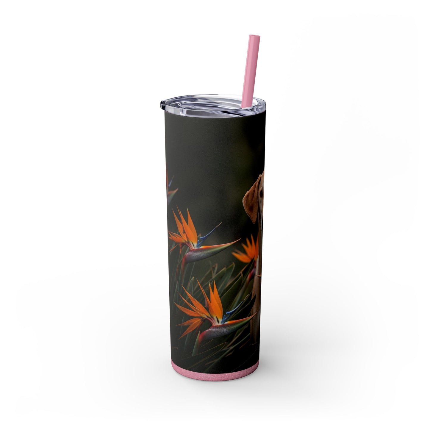 Azawakh Tumbler with Straw, 20oz